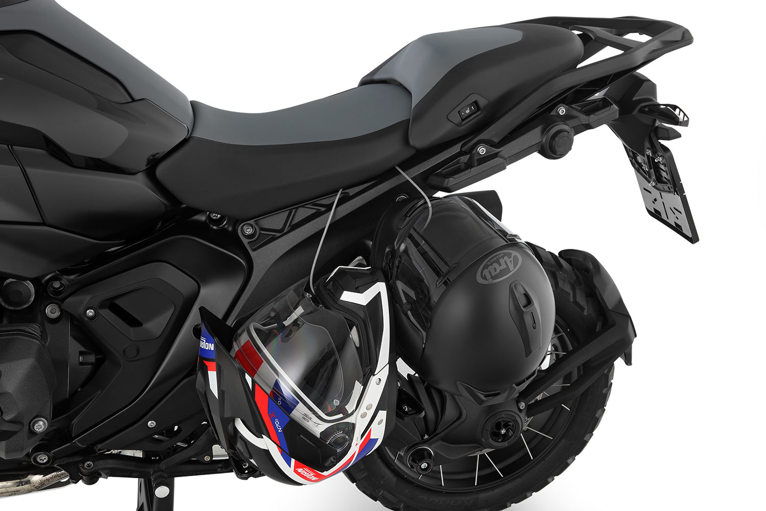 Wunderlich HELM-LOCK helmet anti-theft protection R 1300 - complete your BMW ✔ Premium components ✔ Integrated design ➜ Order now