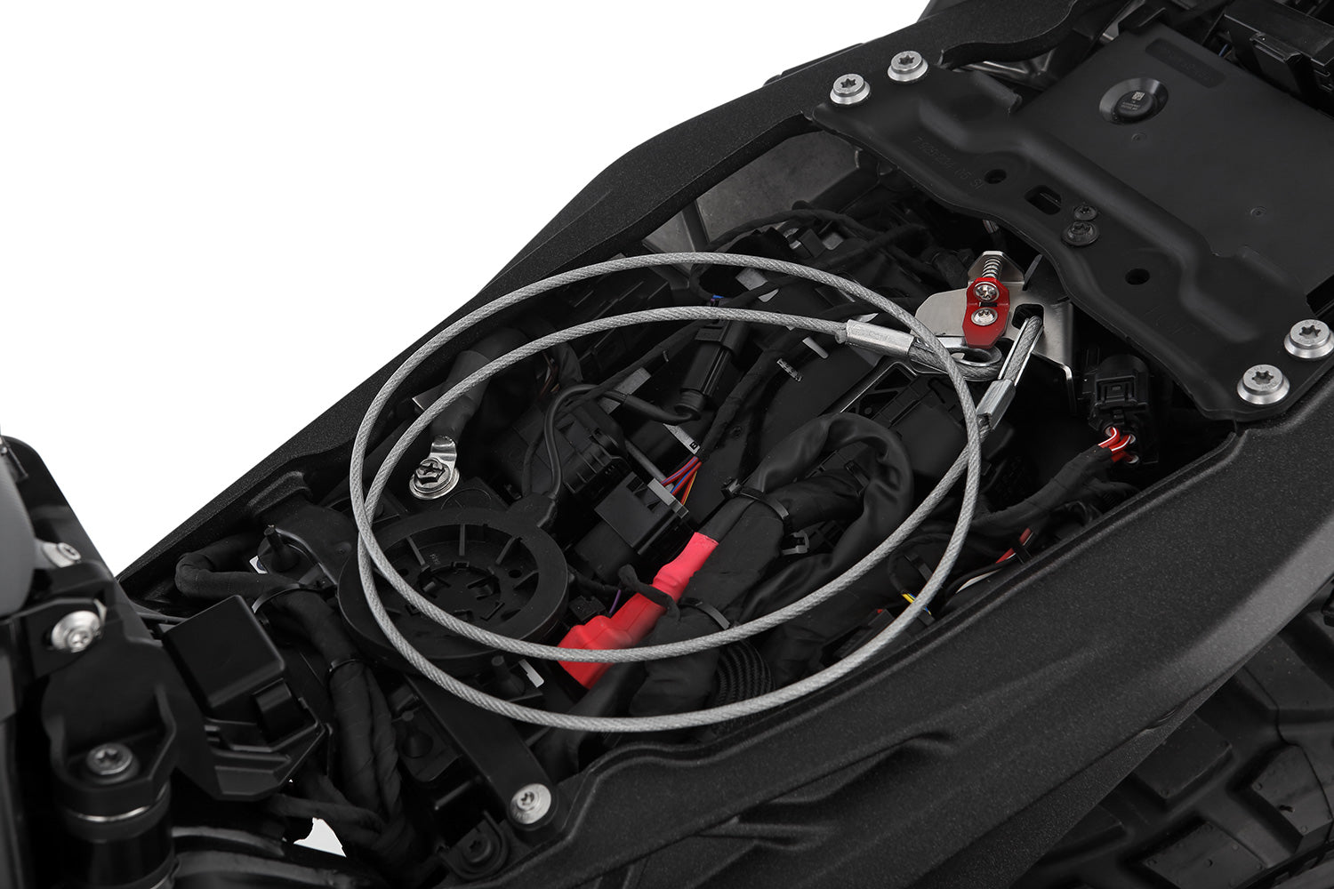 Wunderlich HELM-LOCK helmet anti-theft protection R 1300 - complete your BMW ✔ Premium components ✔ Integrated design ➜ Order now