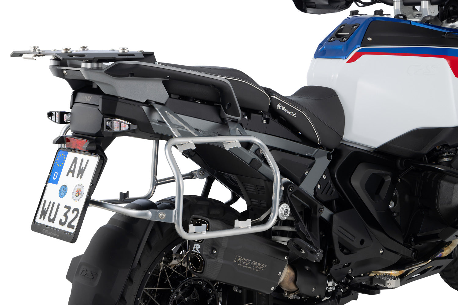 Wunderlich uniRack case carrier for the R 1300 GS Adventure - complete your BMW ✔ Premium components ✔ Integrated design ➜ Order now