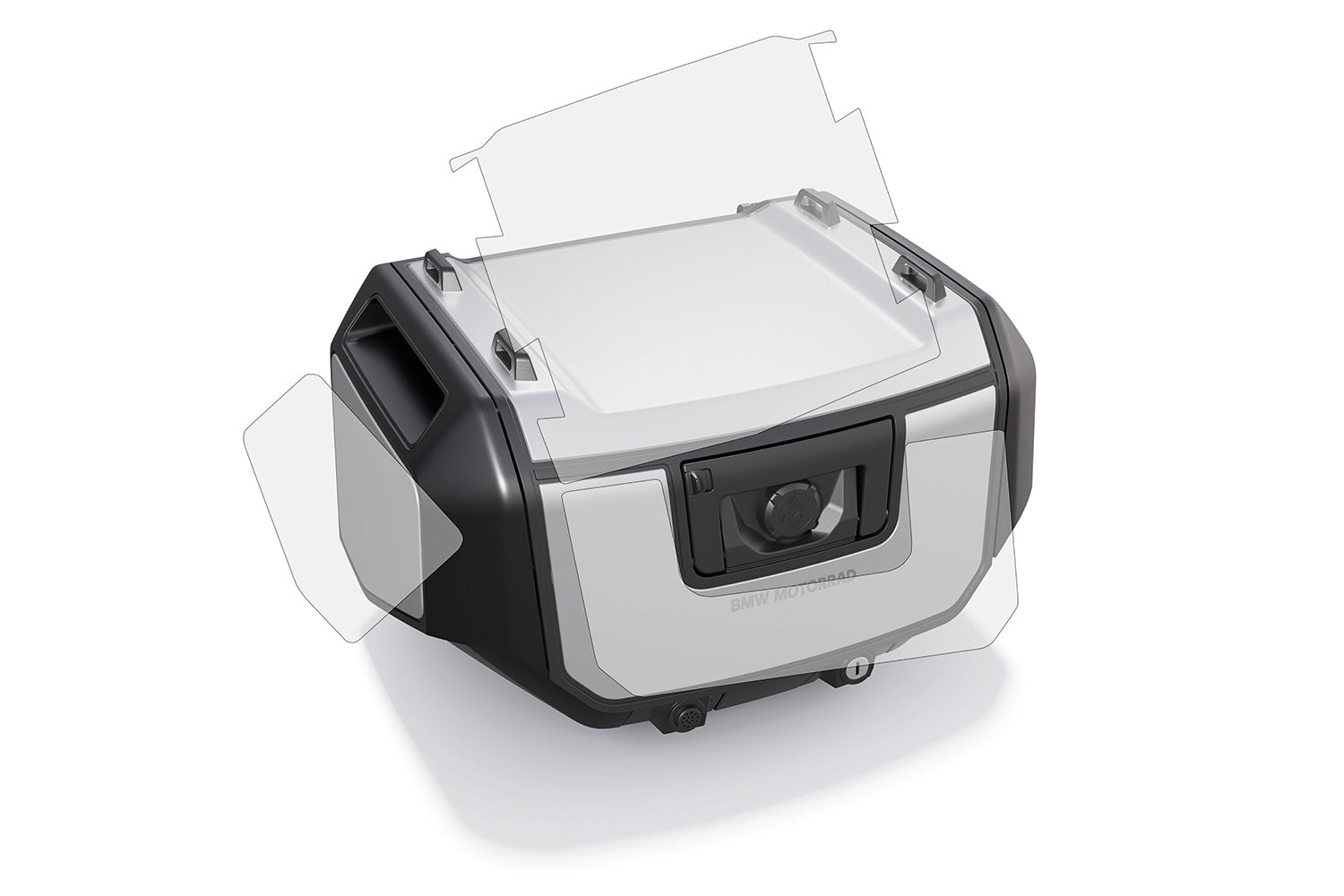 PremiumShield - Protective Case Film Set for BMW Vario-Topcase for R 1300 GS