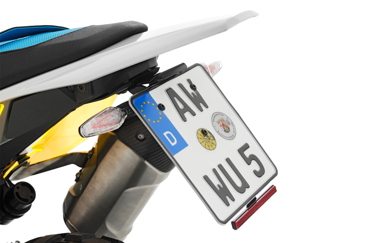 Wunderlich number plate holder R 1300 GS/RS for models with luggage rack-13908-002