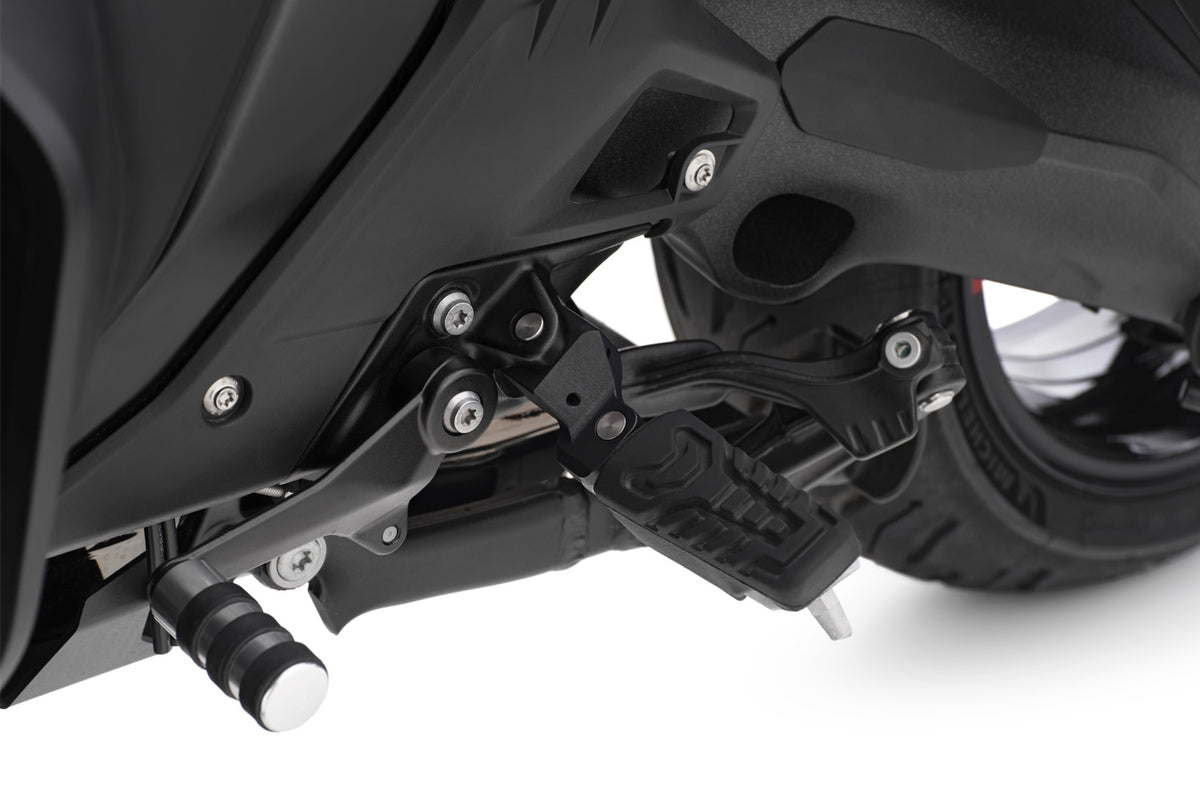 A lowered footrest to reduce knee joint strain ✔ Premium components ✔ Integrated design ➜ Order now