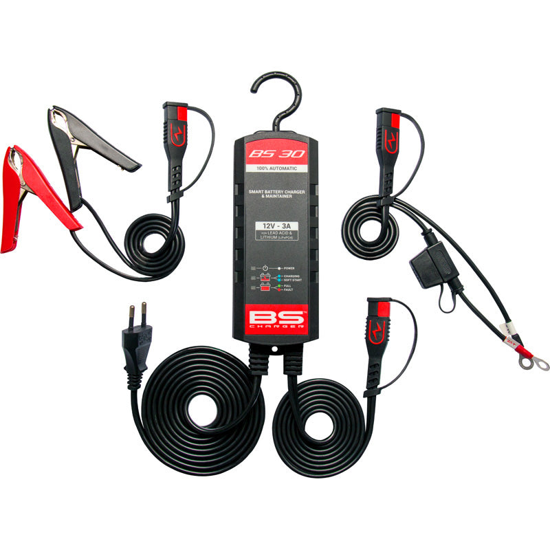 BS Battery - BS30 - 12V Smart Charger 3A