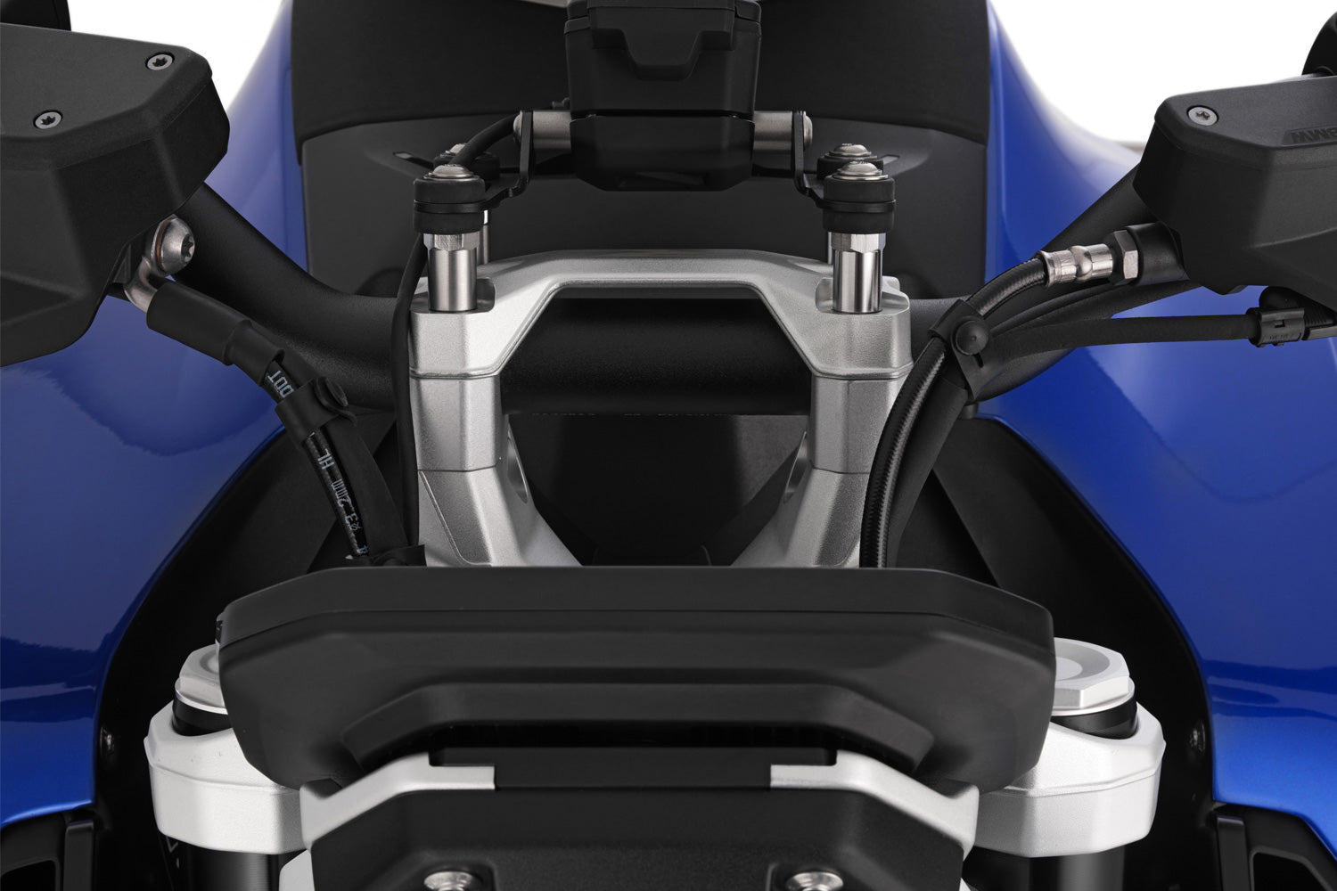 Wunderlich ERGO Handlebar Riser R 1300 R for models with BMW sat nav-15300-100