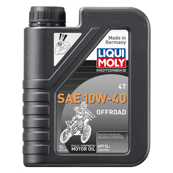 LiquiMoly - 4T SAE MX Off Road Synthetic Engine Oil - 10W40