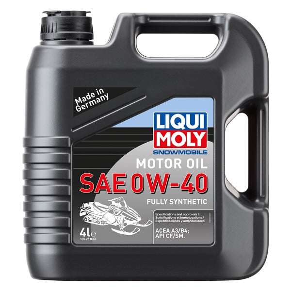 LiquiMoly - SAE Synthetic Engine Oil for Snowmobile - 0W40