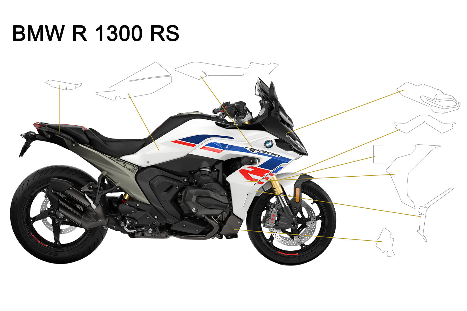 PremiumShield - Complete Paint Protection Set for R 1300 RS