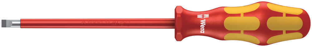 Wera Tools - 160 i VDE Insulated Screwdriver for Slotted Screws