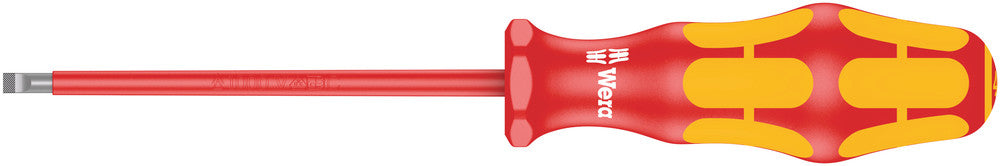 Wera Tools - 160 i VDE Insulated Screwdriver for Slotted Screws