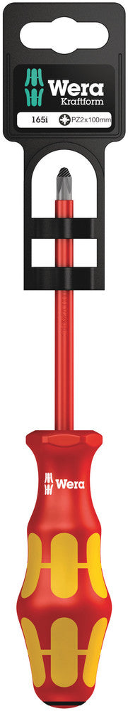 Wera Tools - 165 i PZ SB VDE Insulated screwdriver for Pozidriv screws