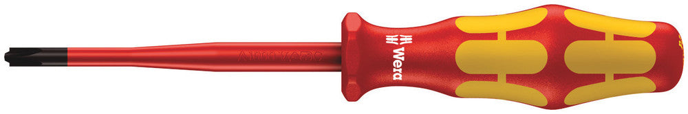 Wera Tools - 165 iSS PZ/S VDE Insulated screwdriver with reduced blade diameter for PlusMinus screws (Pozidriv/slotted)
