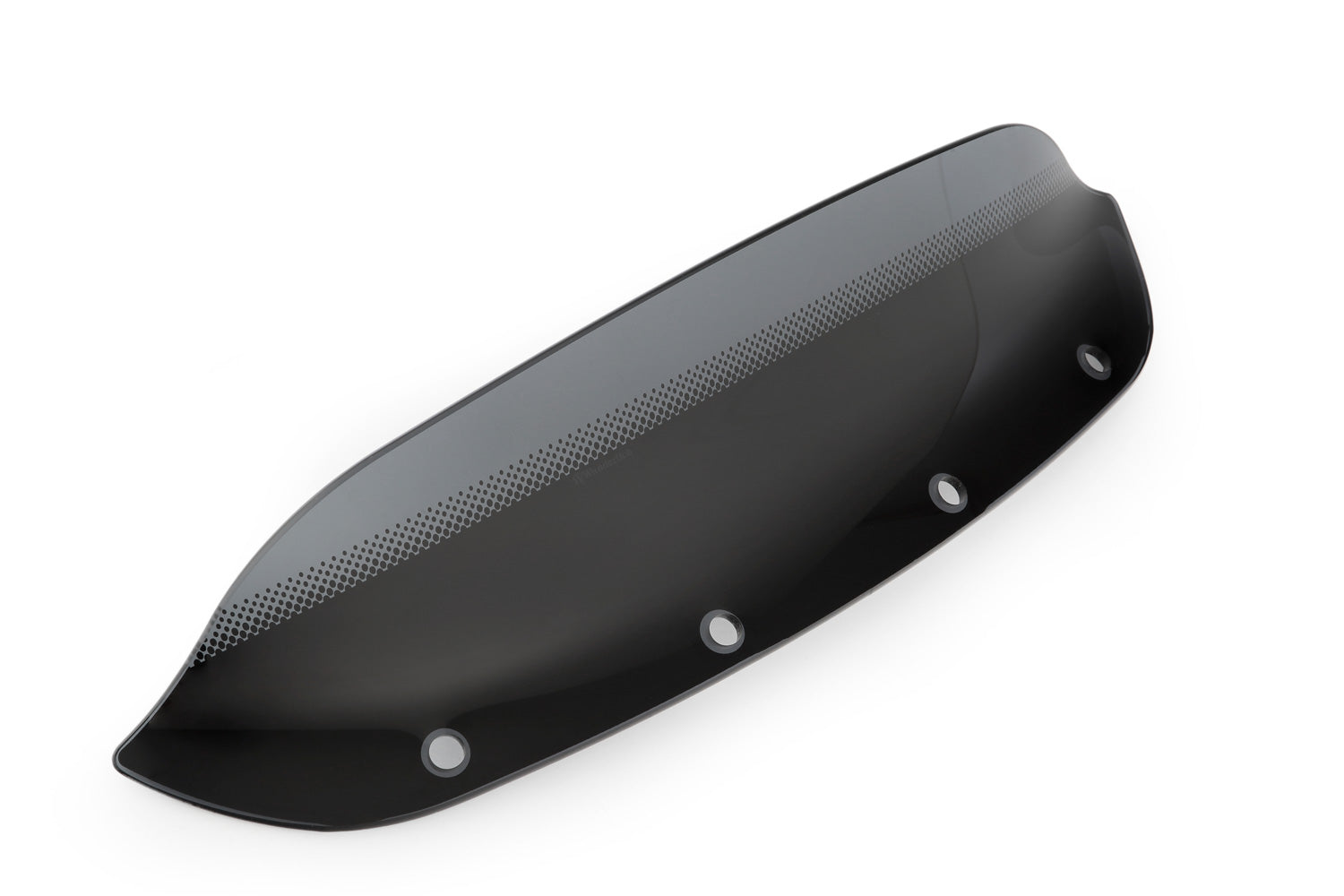 clear transparency with no irritating visual distortions. 
 