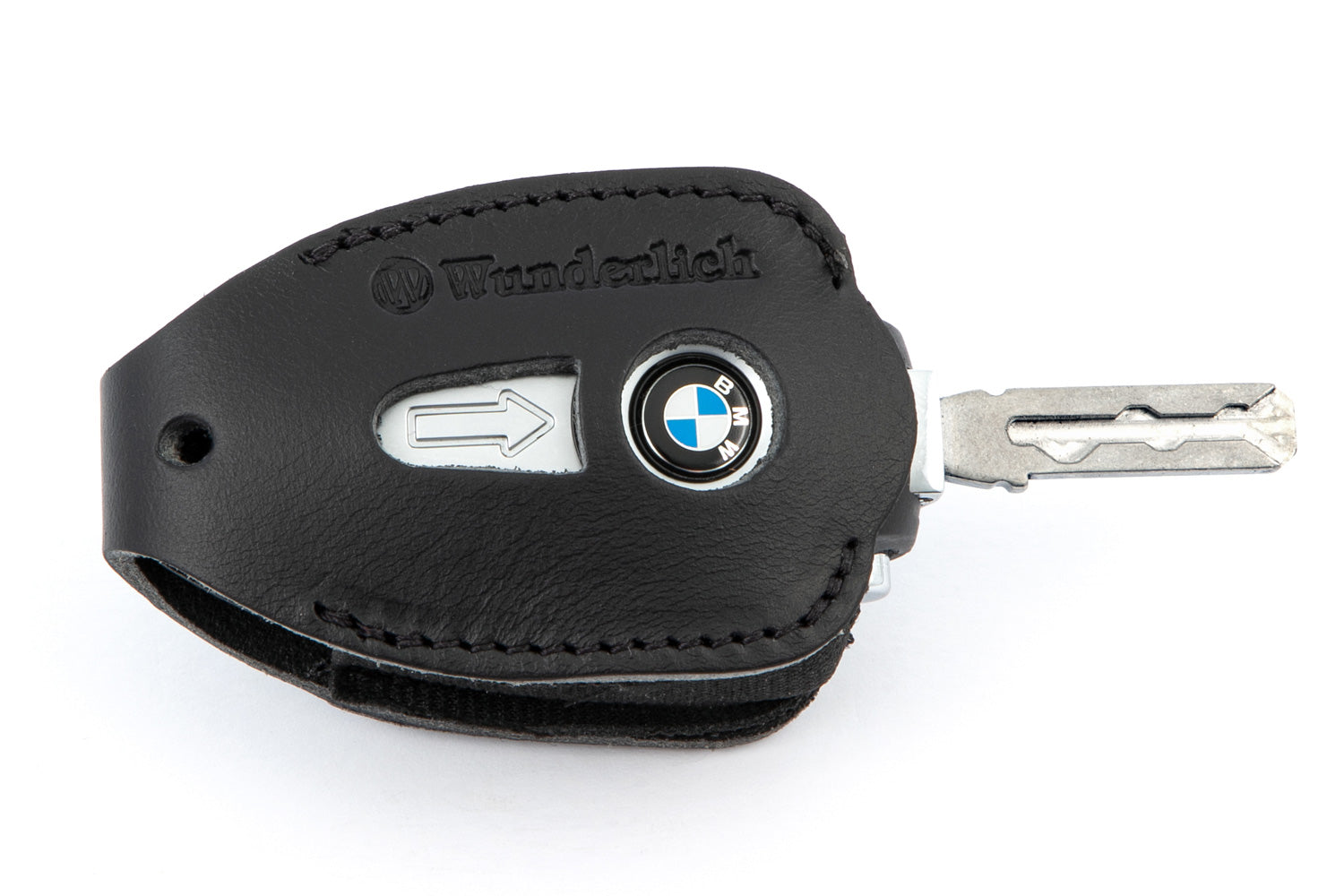 Vegetable tanned leather key pouch for the Keyless Ride key. High-quality, hand-made production.