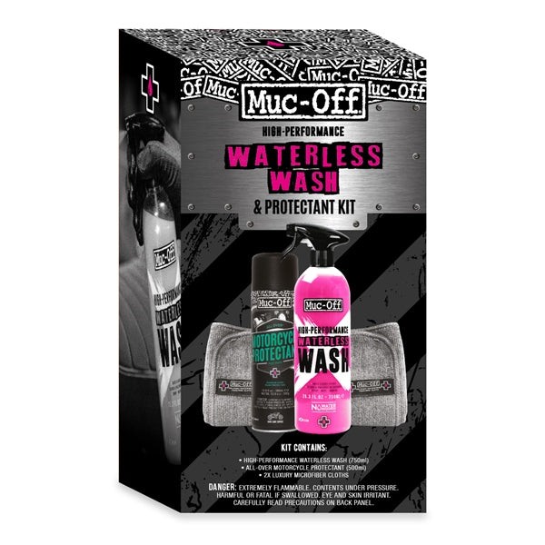 MucOff-WATERLESS WASH & PROTECTANT KIT MUC-OFF 20029US 5037835203417