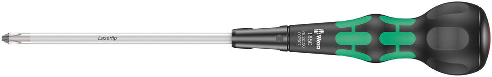Wera Tools - 1850 PH Kraftform Ball-Grip Phillips-Head Screwdriver