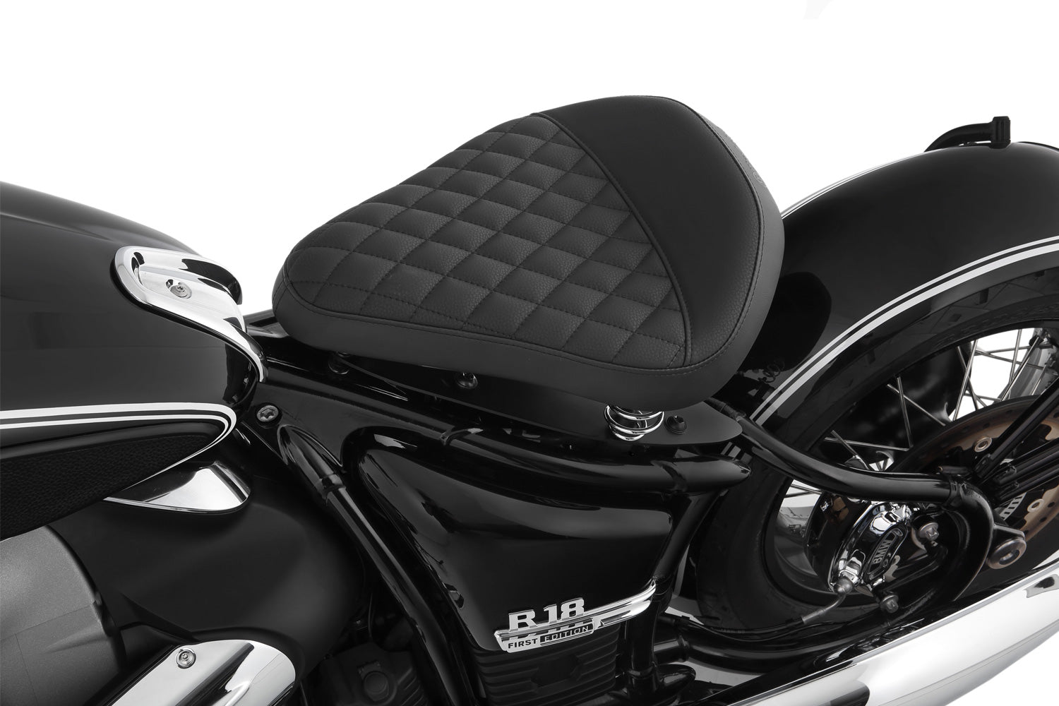 Wunderlich Swing saddle RockBob for Rear fender RockBob R 18 - complete your BMW ✔ Premium components ✔ Integrated design ➜ Order now