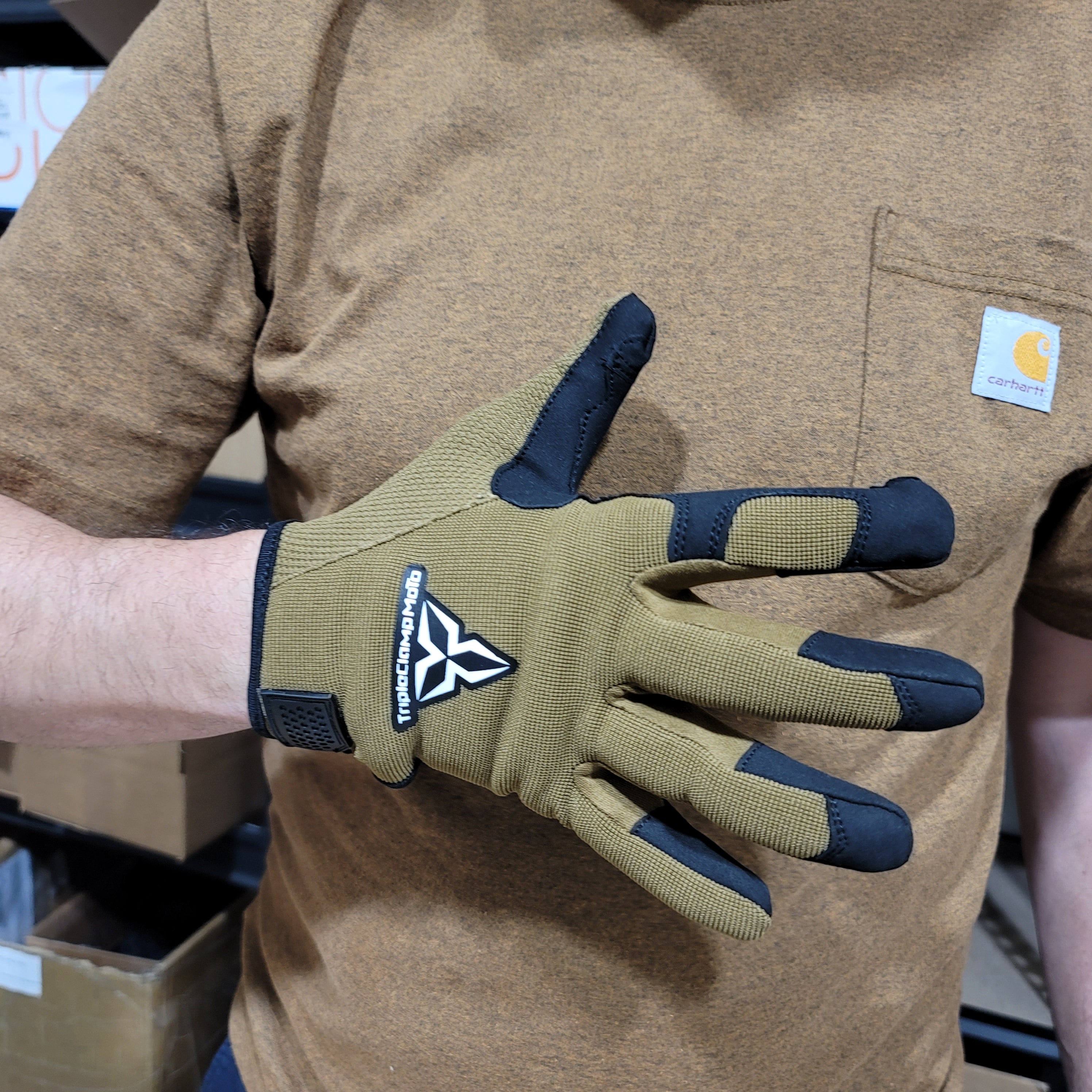 TripleClamp Moto Mechanic Gloves