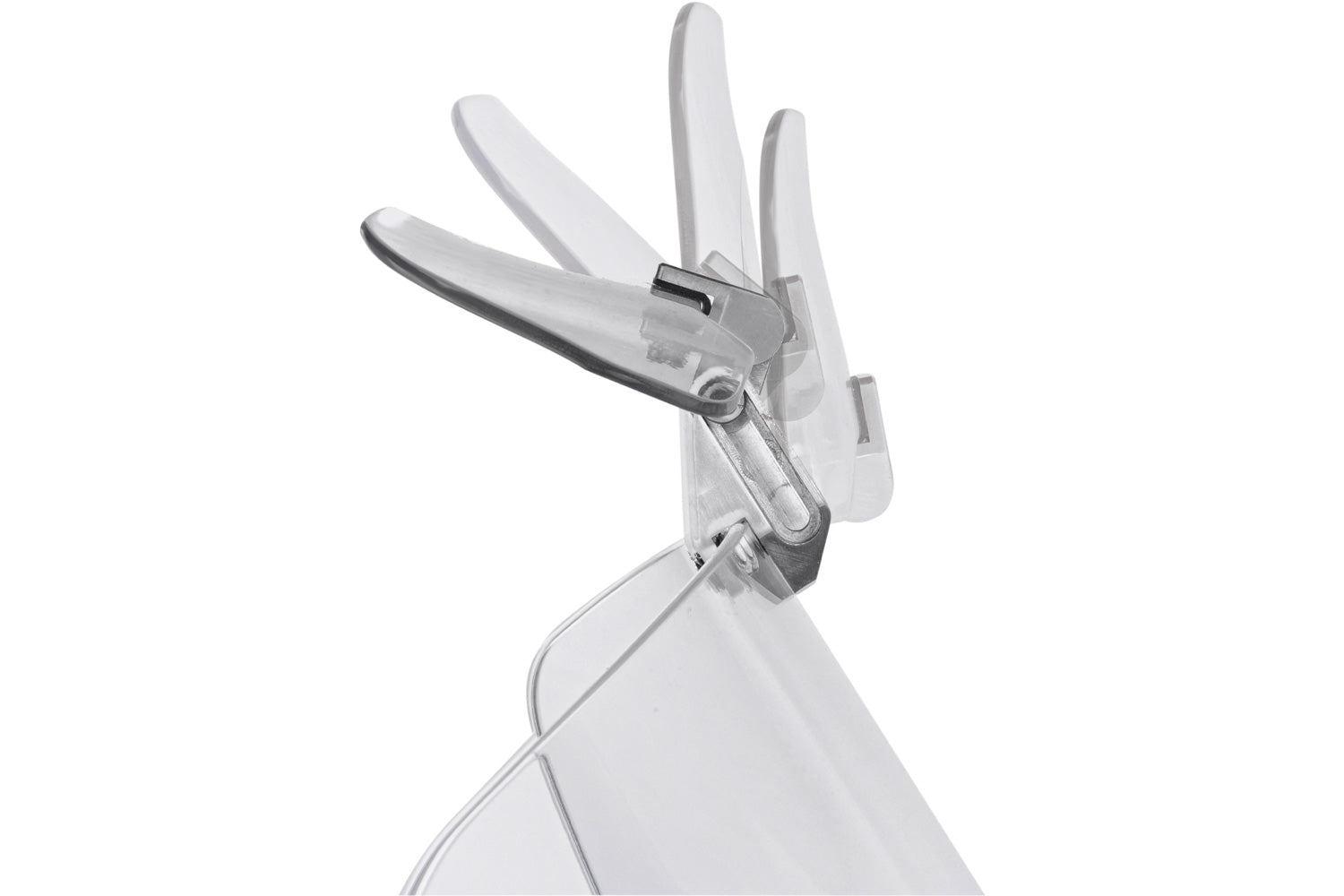 The transparent Wunderlich windshield extension for motorcycle and motorcycles, windshield extension protects against wind, airstream