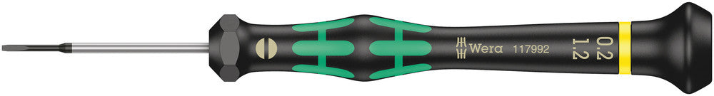 Wera Tools - 2035 Screwdriver for Slotted Screws for Electronic Applications