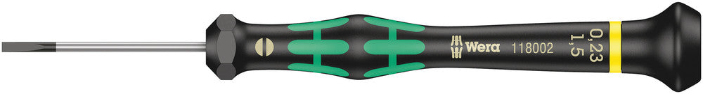 Wera Tools - 2035 Screwdriver for Slotted Screws for Electronic Applications