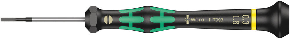 Wera Tools - 2035 Screwdriver for slotted screws for electronic applications