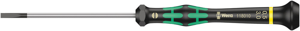 Wera Tools - 2035 Screwdriver for Slotted Screws for Electronic Applications