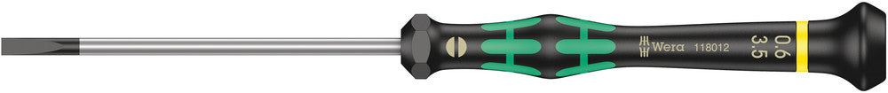 Wera Tools - 2035 Screwdriver for Slotted Screws for Electronic Applications