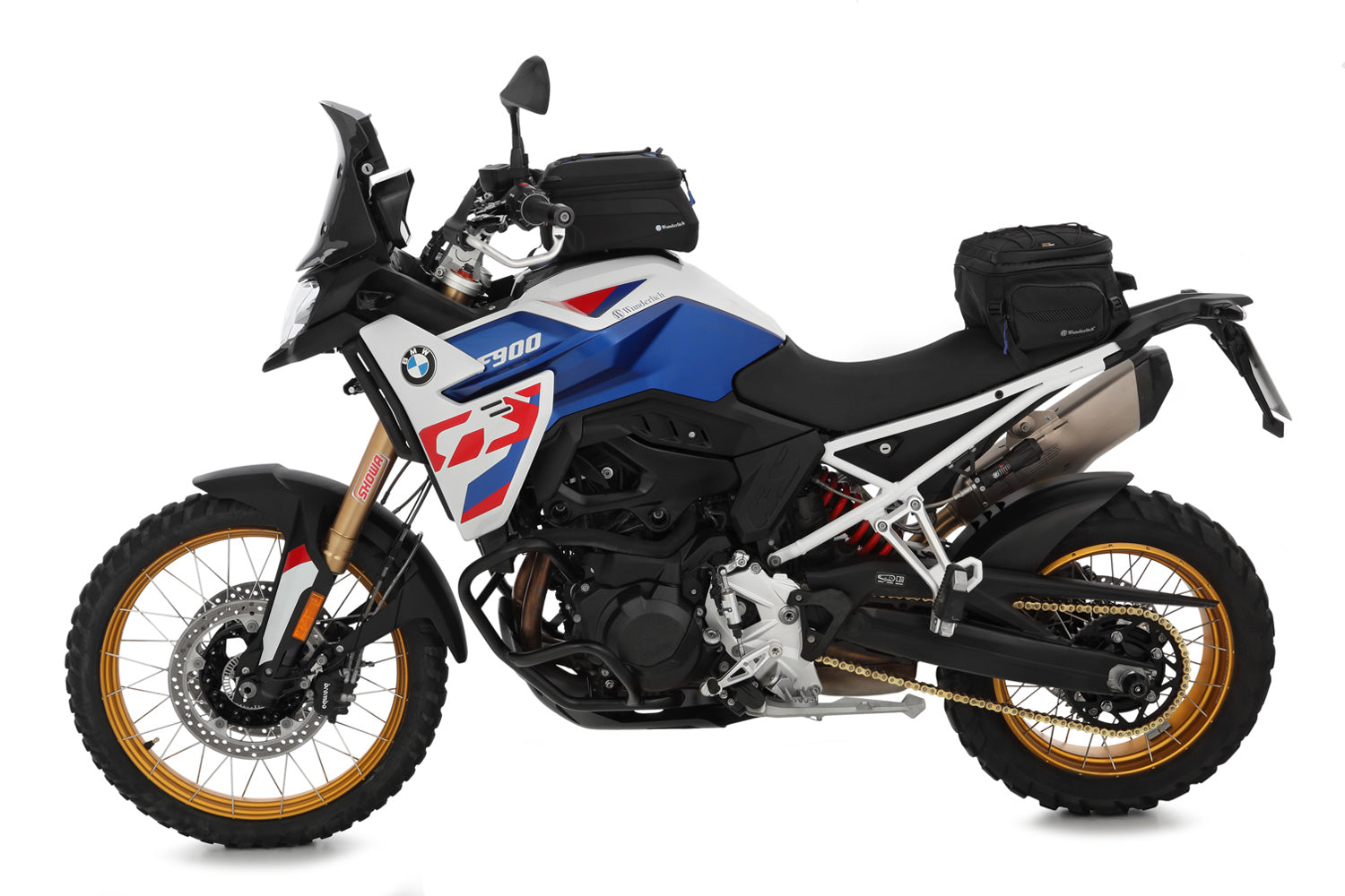 This rear hugger protects both man and machine!