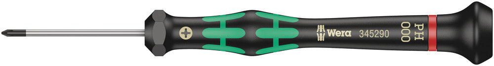 Wera Tools - 2050 PH Screwdriver for Phillips Screws for Electronic Applications