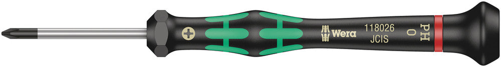 Wera Tools - 2050 PH Screwdriver for Phillips Screws for Electronic Applications