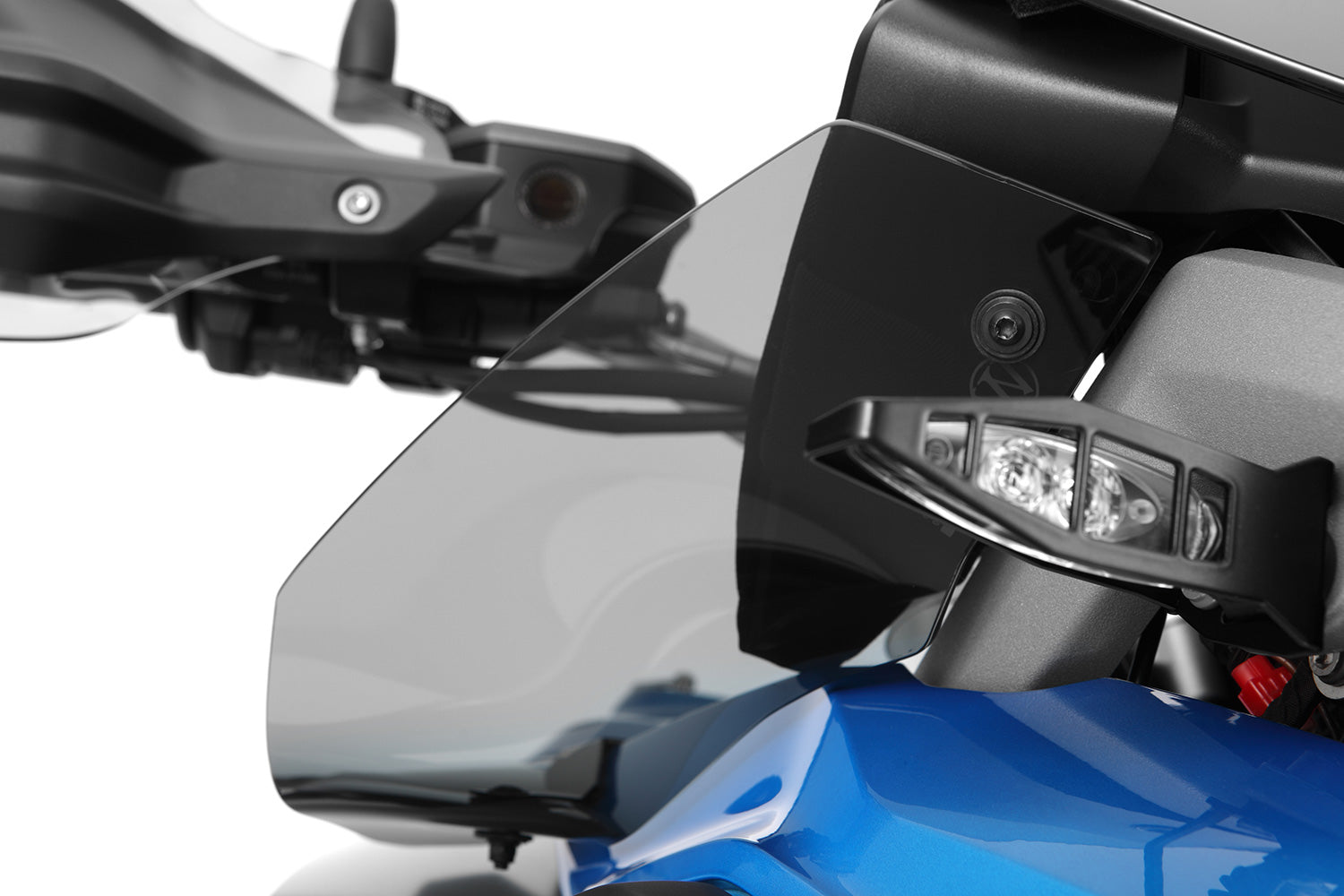 Flaps R 1200 GS LC (2017 -) and R 1250 GS protect the GS rider effectively from wind and weather