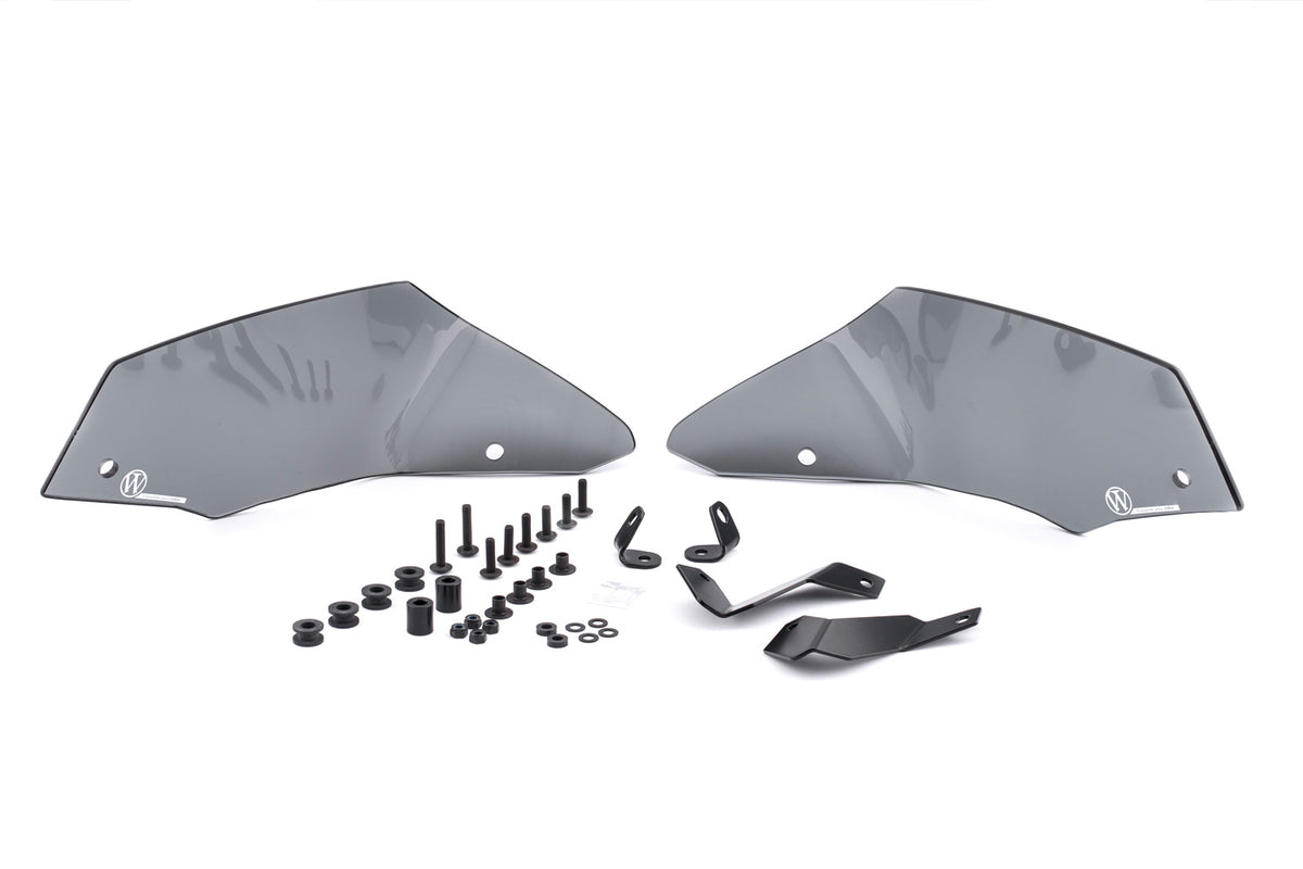 Flaps R 1200 GS LC (2017 -) and R 1250 GS protect the GS rider effectively from wind and weather