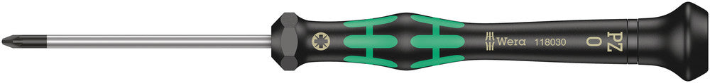 Wera Tools - 2055 PZ Screwdriver for Pozidriv Screws for Electronic Applications