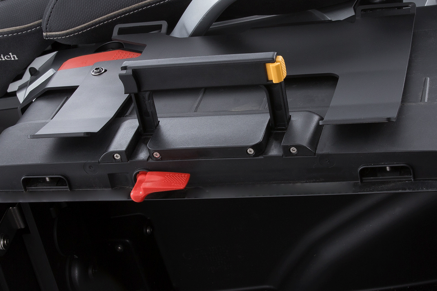 Wunderlich luggage rail for original Vario case R 1200/1250 GS LC black