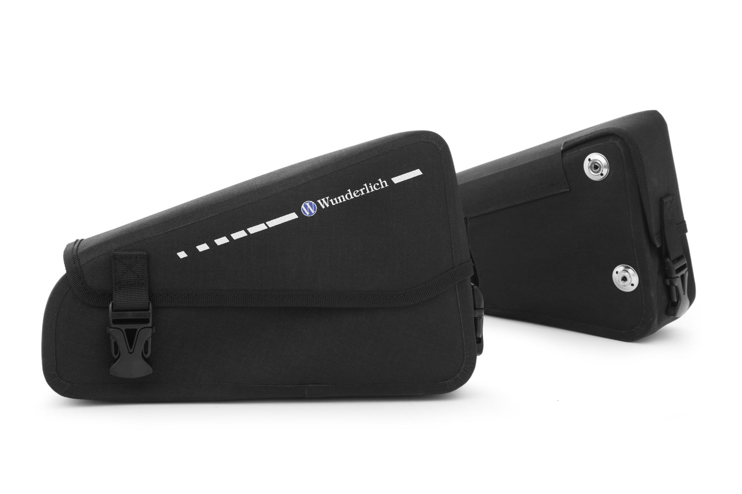These two functional  side bags are tailored for our frame covers 20800-202 and 2080-602.