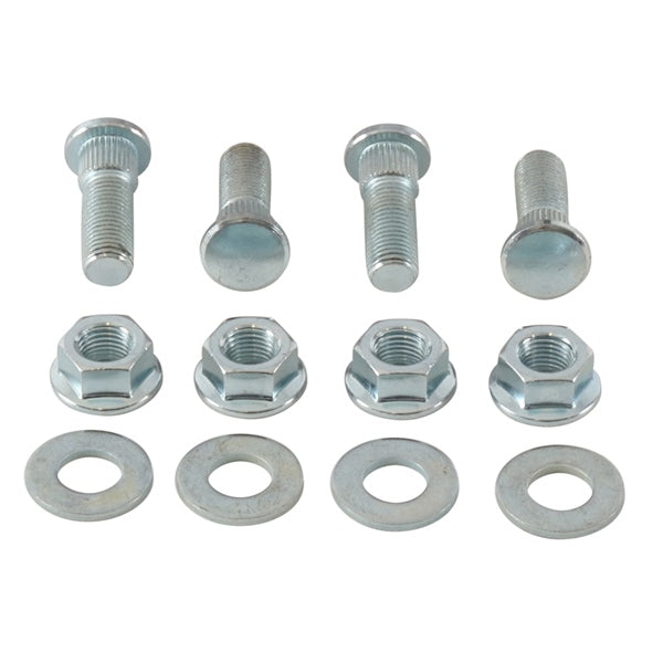 AllBallsRacing-WHEEL STUD/NUT KIT FT/RR POL 85-1104 723980447381