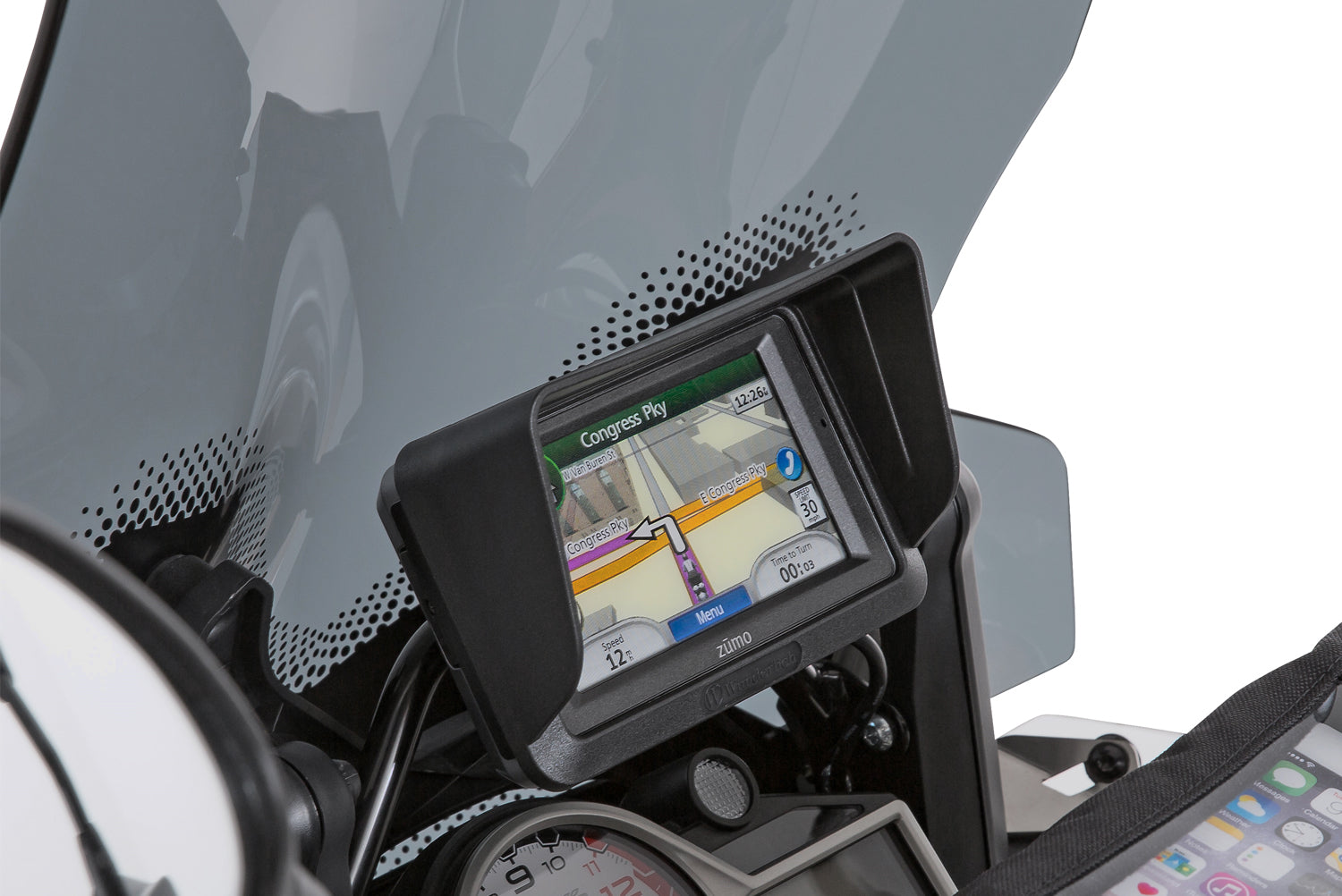 Garmin - Sun Shade BMW Navigator IV + Zumo 660