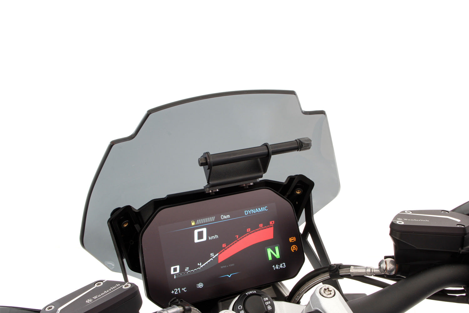 Wunderlich universal device carrier R 1250 R - complete your BMW ✔ Premium components ✔ Integrated design ➜ Order now