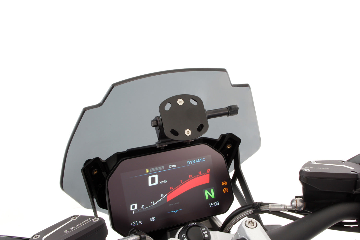 Wunderlich universal device carrier R 1250 R - complete your BMW ✔ Premium components ✔ Integrated design ➜ Order now