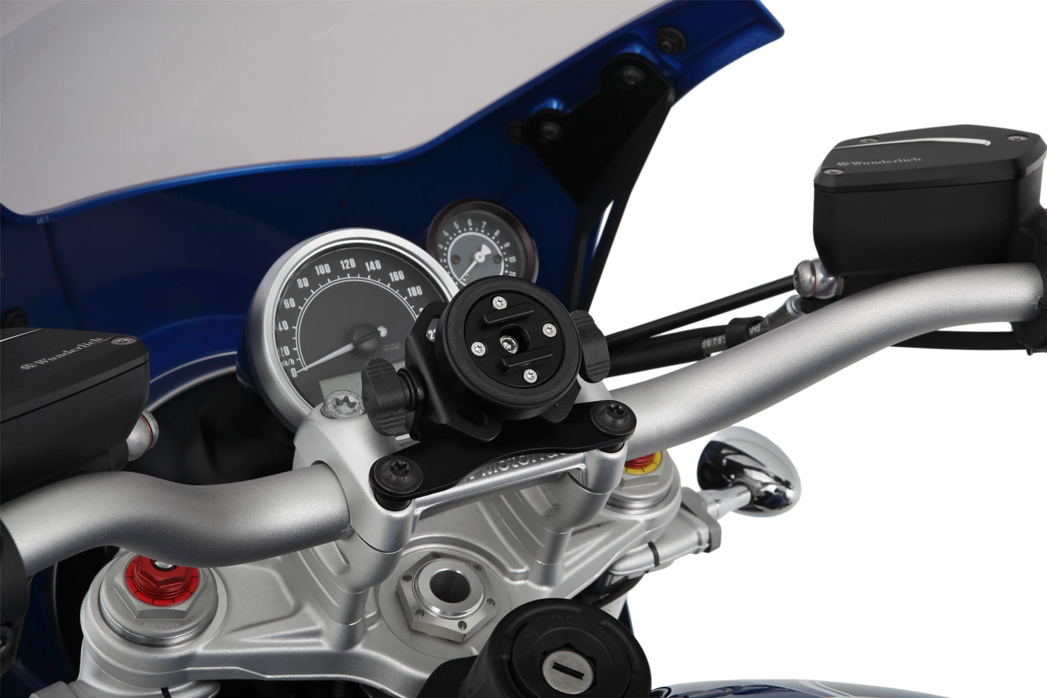Enhances safety by keeping the road in view while navigating