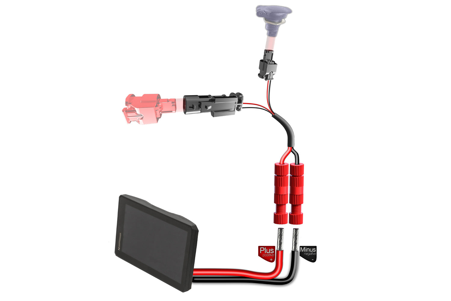 Professional, reliable power supply for your navigation or other end devices in the cockpit