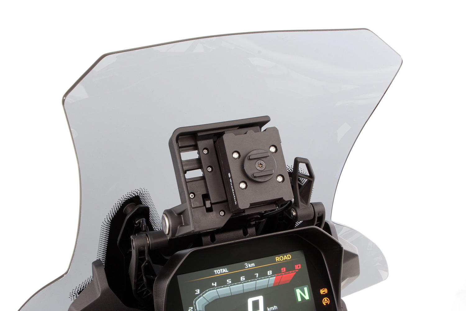 Our thoroughly practical USB charging box  fits all BMWs with the factory-side BMW navigation preparation (Navigator V,  VI).