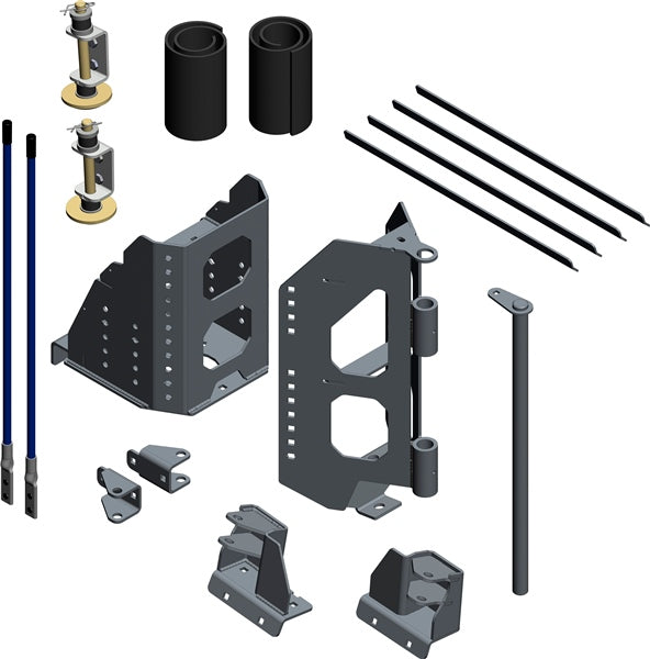 KFIProducts-V-PLOW CENTER PIVOT KIT KFI 106180-CP 691835798233