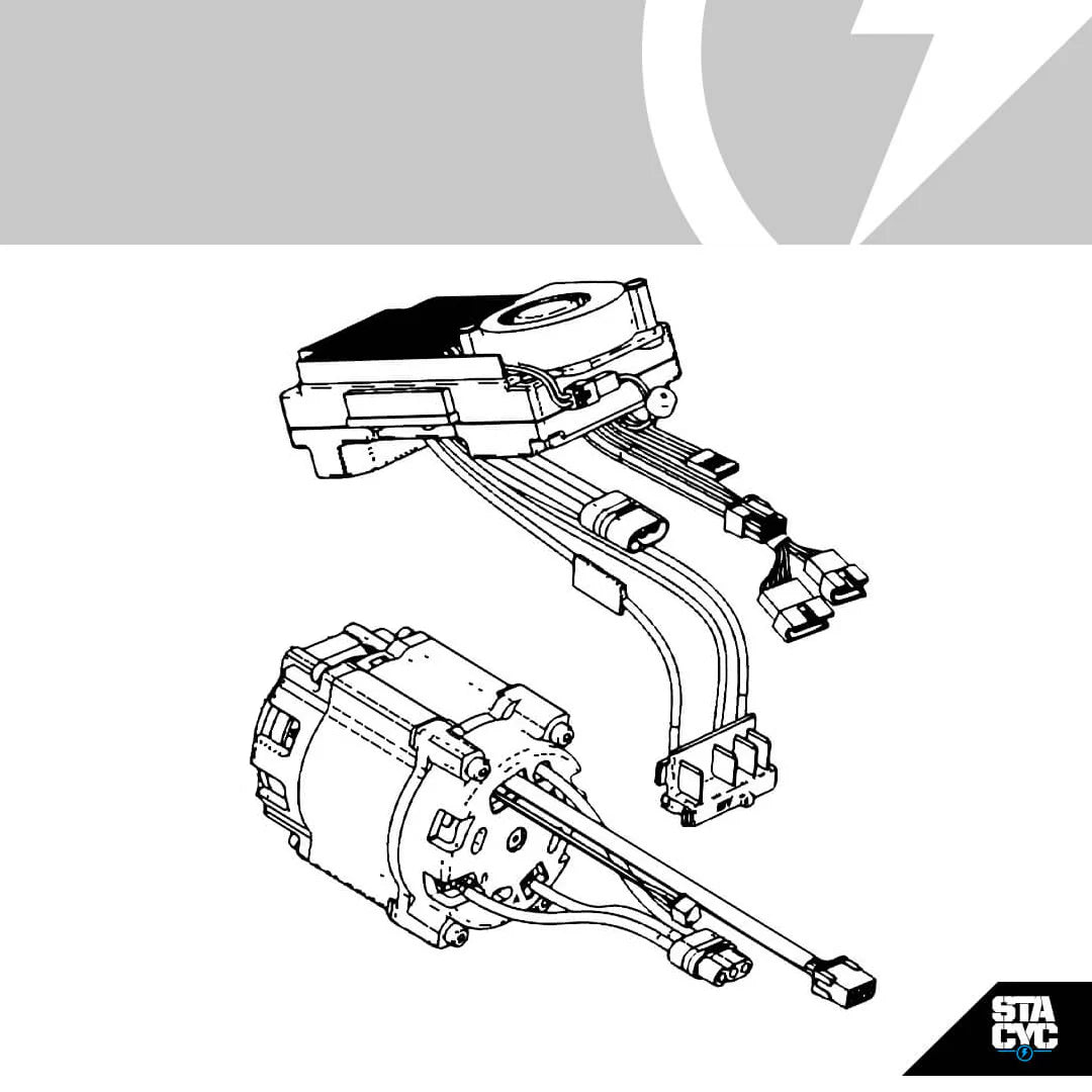 Stacyc - Replacement Motor/Esc Combo for 18eDrive