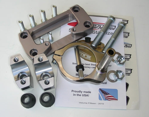 Scotts - Top Mount Stabilizer Kit For Honda CRF450 R 2005-2008 (7/8" & 1 1/8" Handlebars)