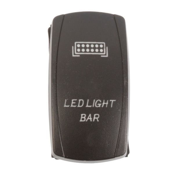 QuakeLed-SWITCH ROCKER 5 PINS LED WH QUAKELED QRS300 718193338410