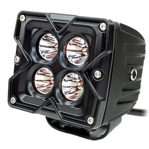 QuakeLed-LIGHT SQUARE FLOOD 3` 40 W QSE548 718193337314
