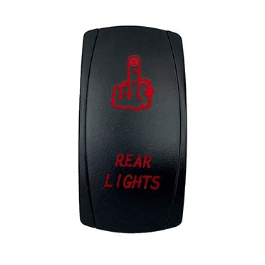 QuakeLed-SWITCH ROCKER 5 PINS REAR LIGHTS RD QRS670 718193339073