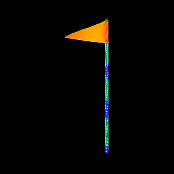 QuakeLED - Whip Light with Flag