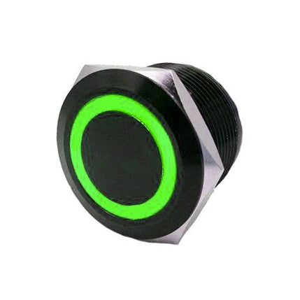 QuakeLED - Flush Mount Switch with LED Ring